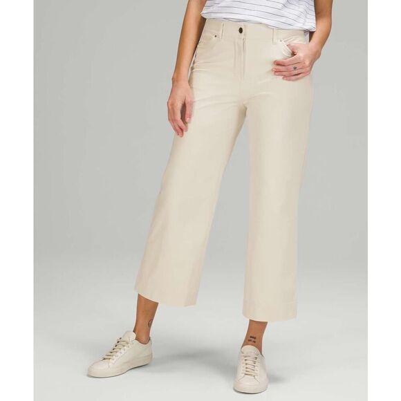 Lululemon City Sleek 5 Pocket Wide-Leg High Pant - Plus Size: 33 - Picture 1 of 11